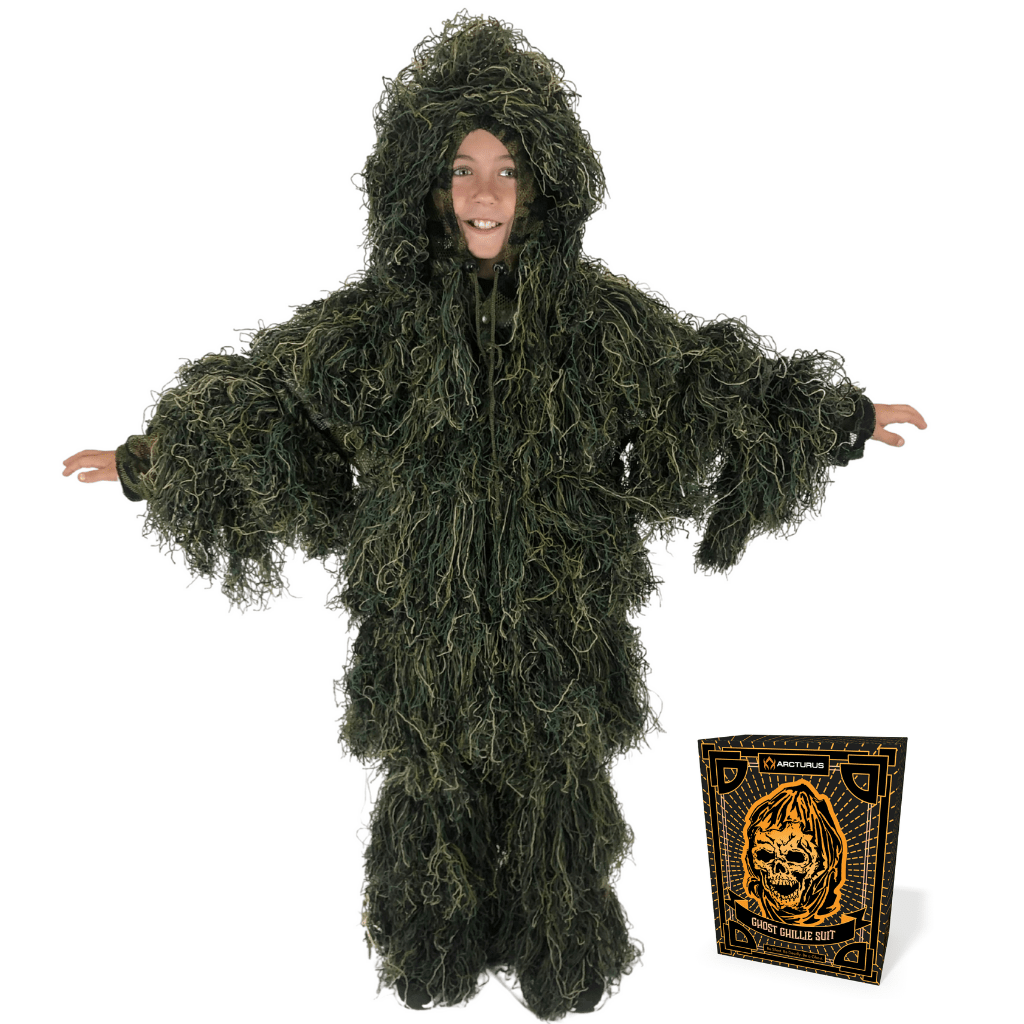Arcturus Ghost Ghillie Suit - Kids Size
