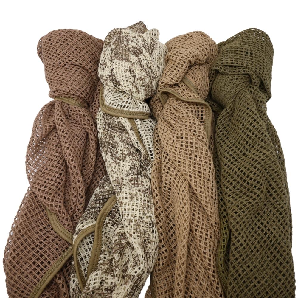 Condor 225 Tactical Fishnet Sniper Veil Scarf - 100% Cotton Concealment Face Cover