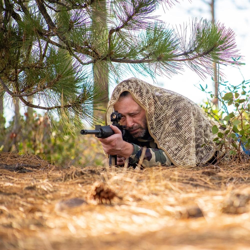 Arcturus Tactical Sniper Veil - 100% Cotton - 48" X 40"