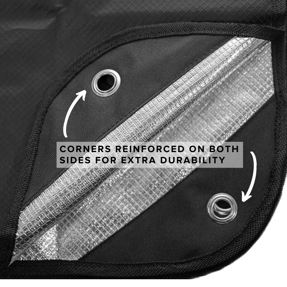 [CLEARANCE] Arcturus Outdoor Survival Blanket 60" x 82" - Black