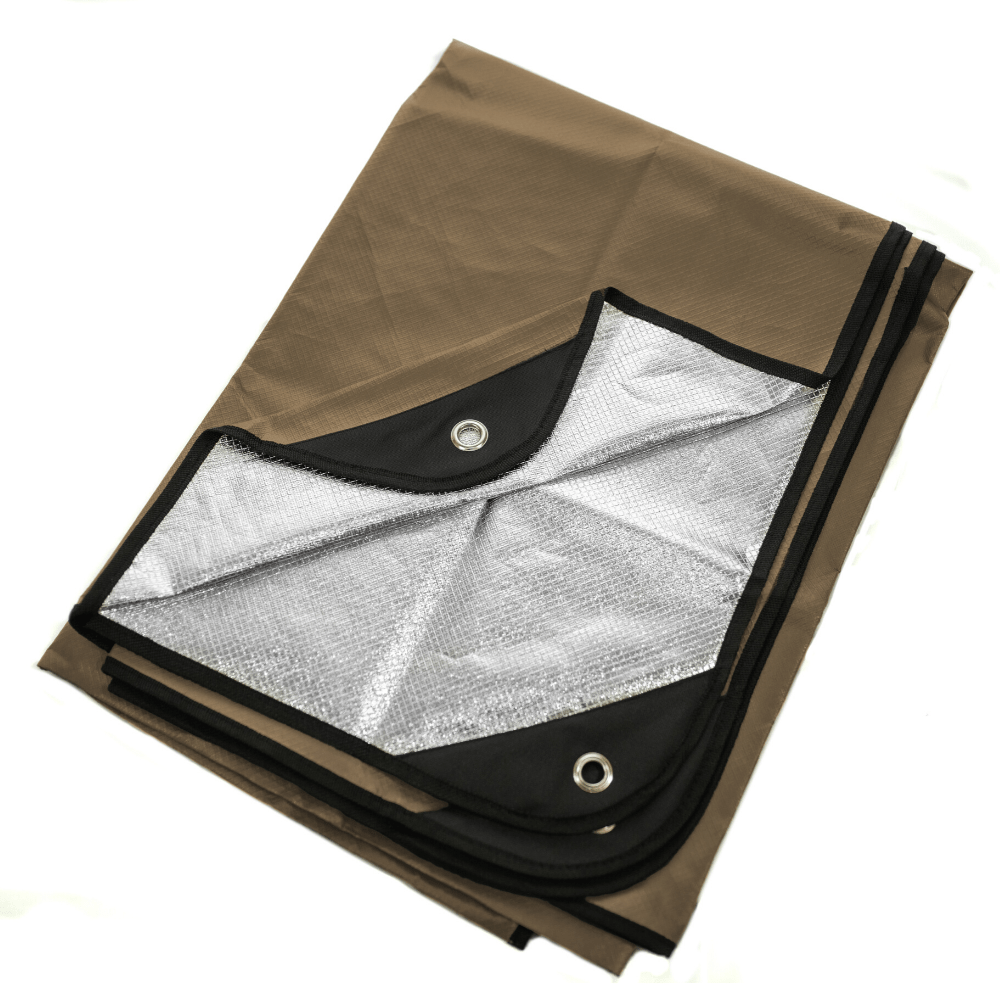 [CLEARANCE] Arcturus Outdoor Survival Blanket 60" x 82" - Coyote Brown