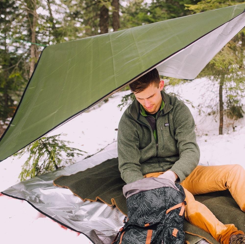 [CLEARANCE] Arcturus Outdoor Survival Blanket 60" x 82" - Orange